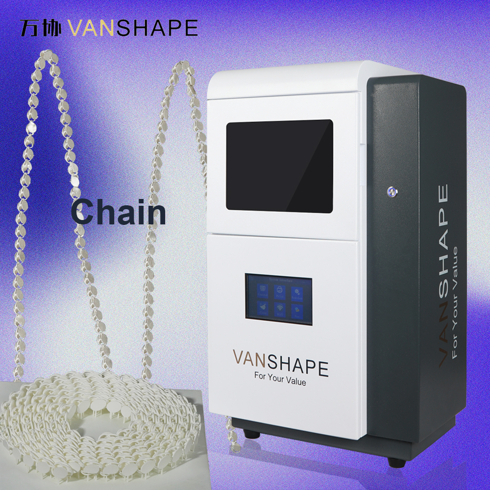 3D wax printer with UV light source for gold silver jewelry casting resin 3D wax printer