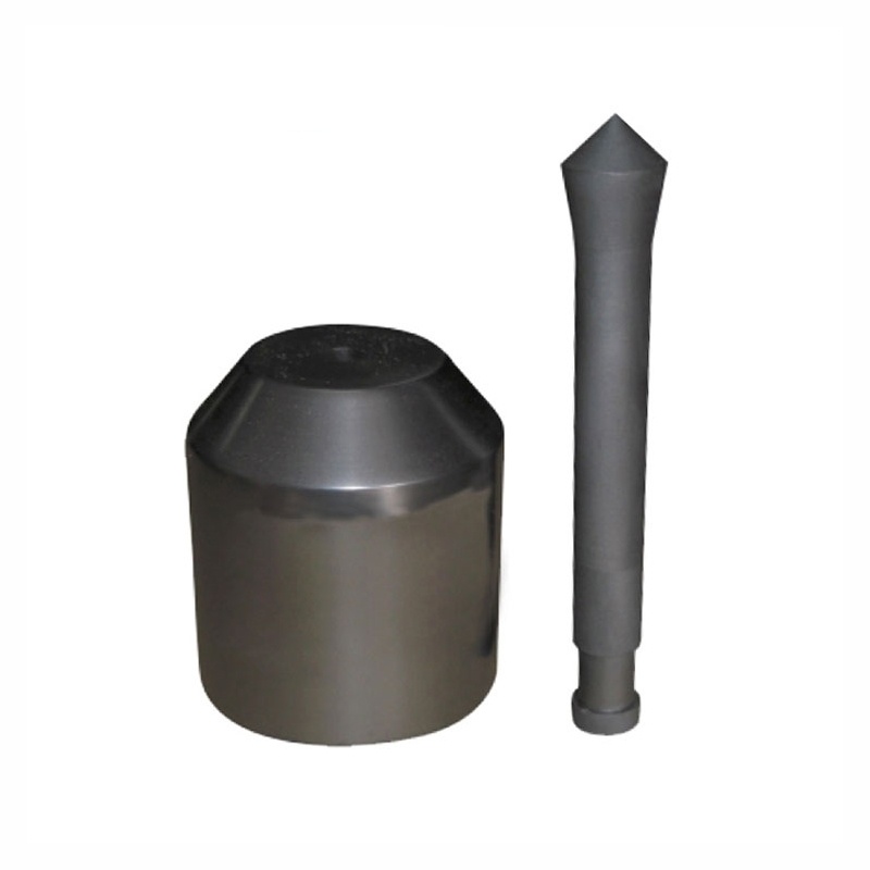 Graphite casting crucible & stopper for Yasui K3