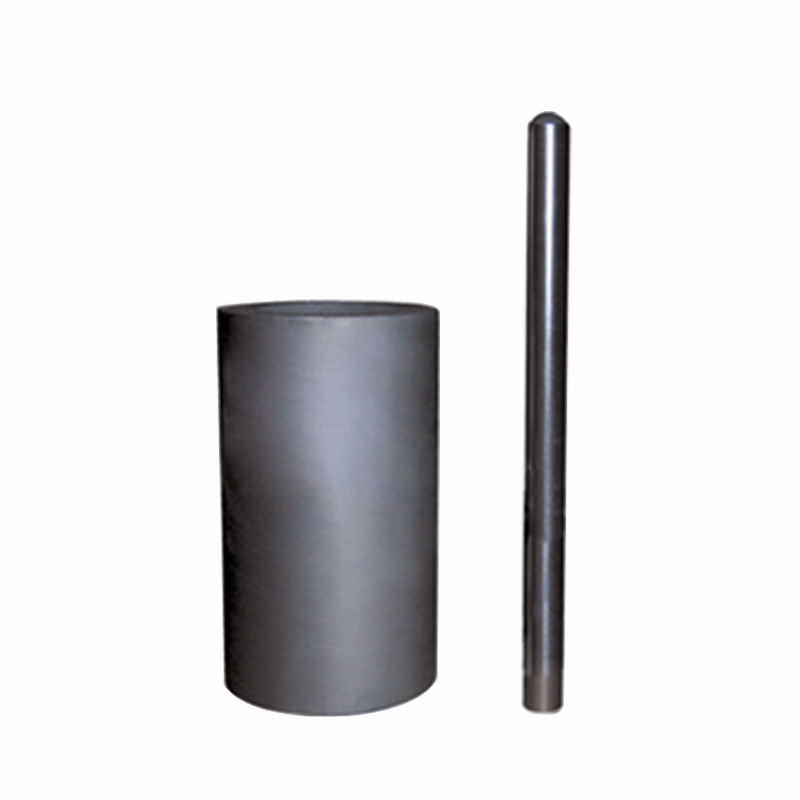 Graphite casting crucible & stopper for VC400