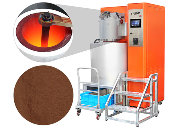 Metal powder making solution