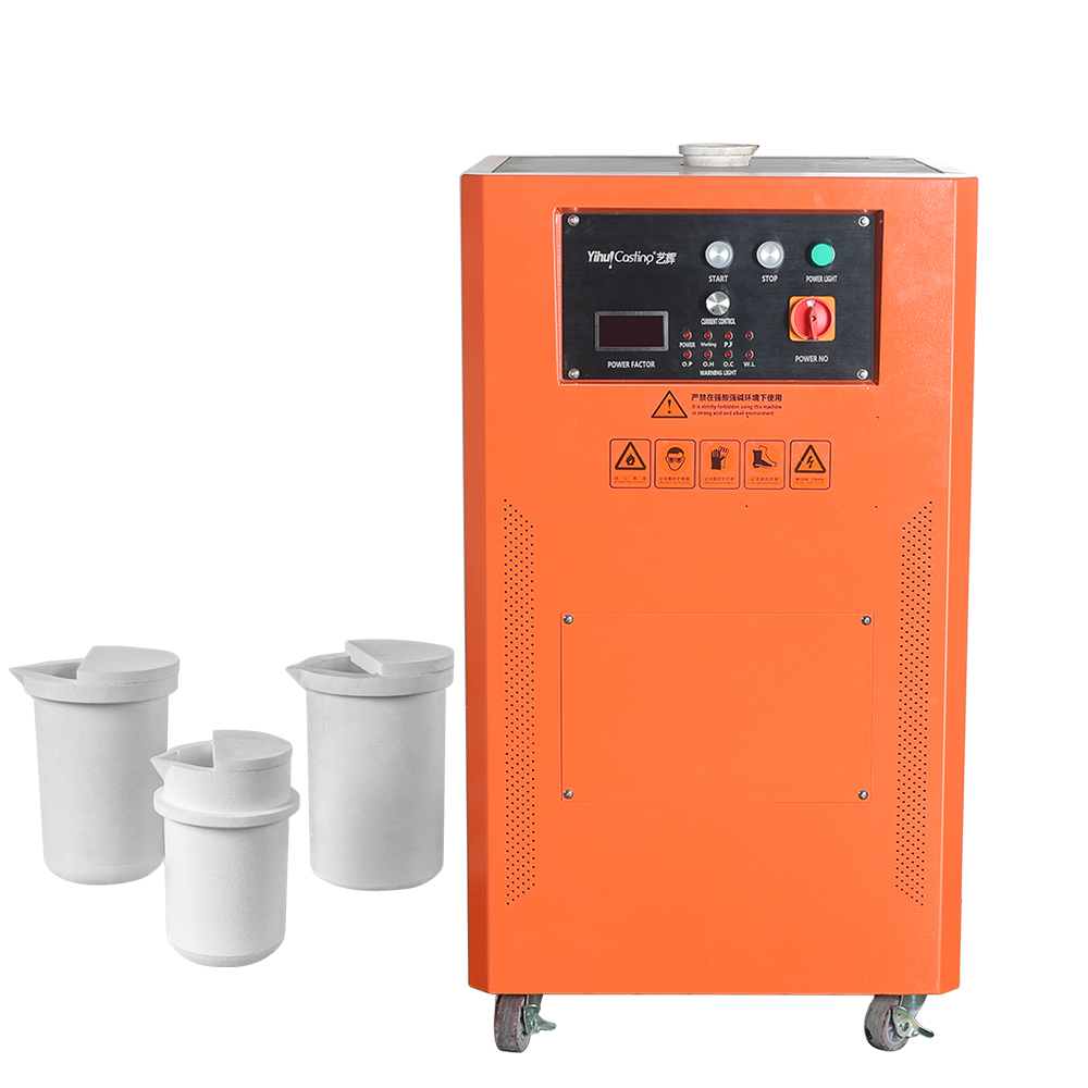 2KG Platinum melting furnace with Multilingual Interface (Chinese & English)