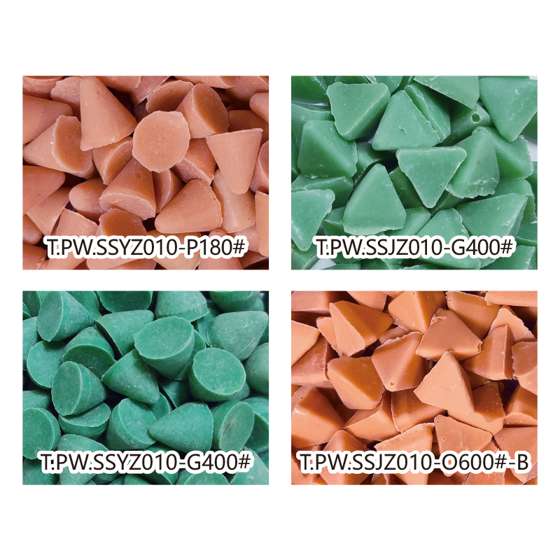 Plastic Abrasive Stone for Grinding and Deburring | Surface Polishing for Non-ferrous Metals