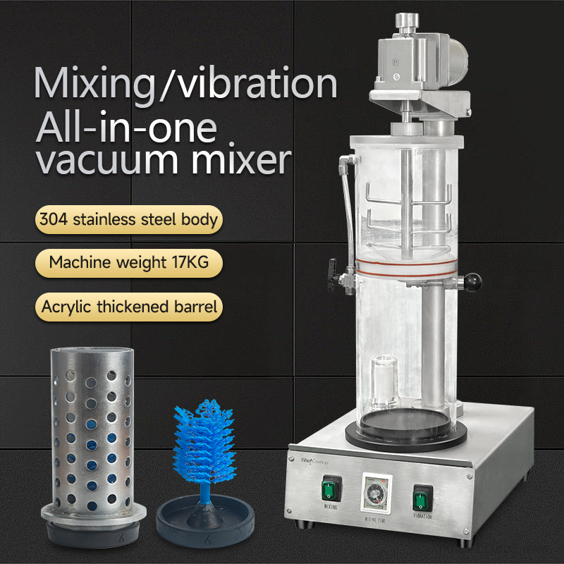 New Arrival! 1PCS Flask Vacuum Mixer: Elevate Your Casting Efficiency