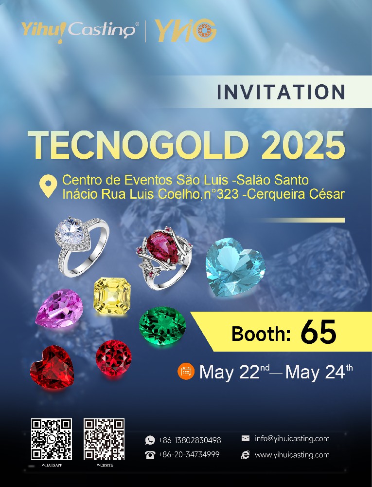 Exhibition Invitation | Yihui Casting invites you to TECNOGOLD 2025