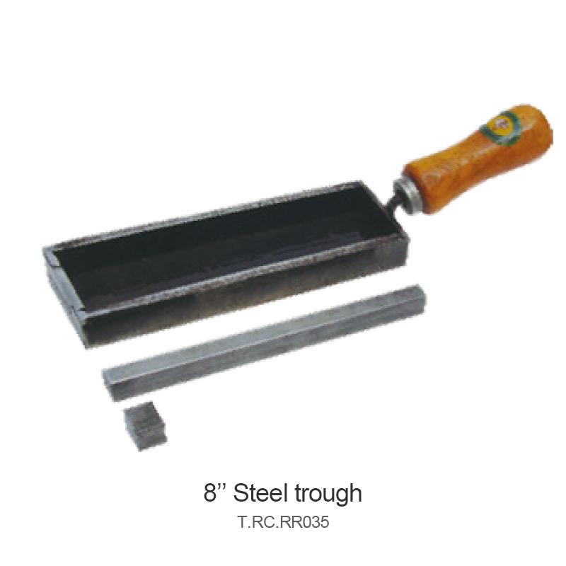 8” Steel trough